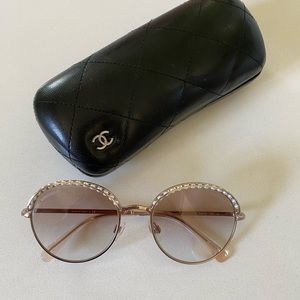 Authentic Chanel Round Sunglasses